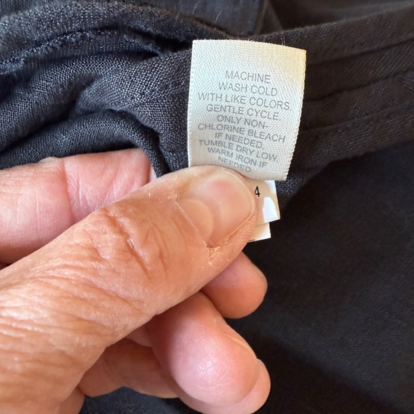 J JILL LINEN BLAZER JACKET TOPPER CAPSULE WARDROBE BREATHABLE NATURAL FIBER LG - Picture 13 of 13